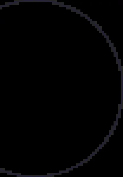 middle ellipse
